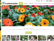Tablet Screenshot of florpagano.com